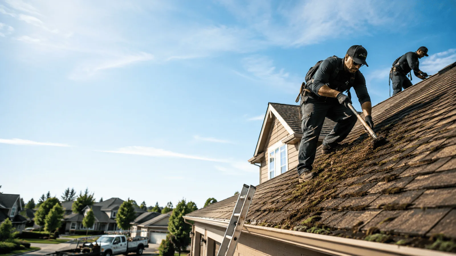 Roof Moss Removal in Byesville, OH near me